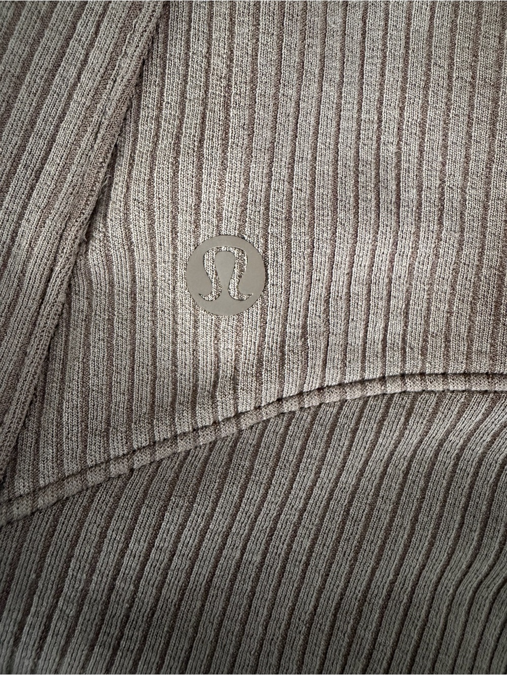 lululemon athletica Men's Ribbed Crewneck Sweater in Taupe